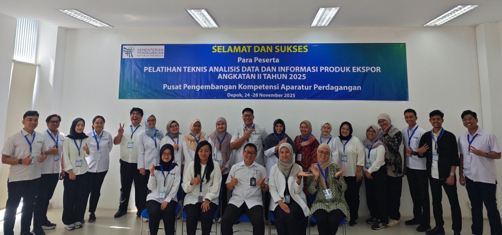 Pelatihan Teknis Analisis Data dan Informasi Produk Ekspor Angkatan II